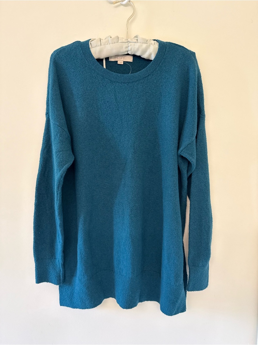 LOFT Teal Crewneck Women's Sweater